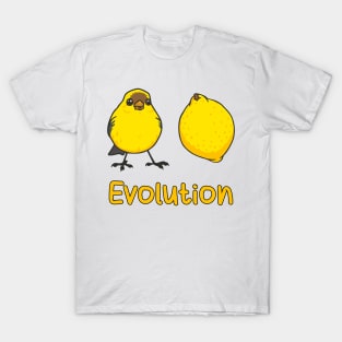 Convergent Evolution of a Brid into a Lemon. Science Pun T-Shirt